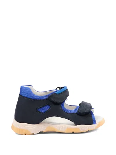 Walkey Hook Loop Sandals In Blue