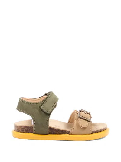 Walkey Buckle Strap Sandal In Multi