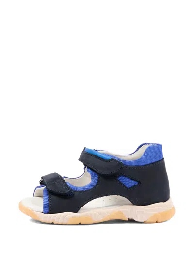 Walkey Hook Loop Sandals In Blue