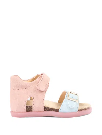 Walkey Buckle Strap Sandals In Multi