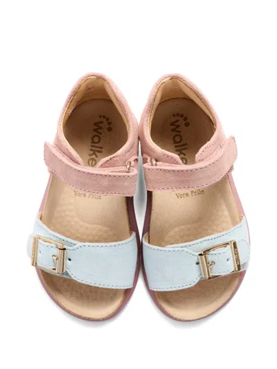 Walkey Buckle Strap Sandals In Multi