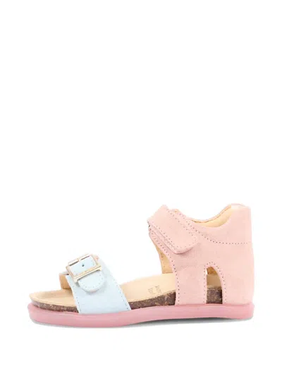 Walkey Buckle Strap Sandals In Multi