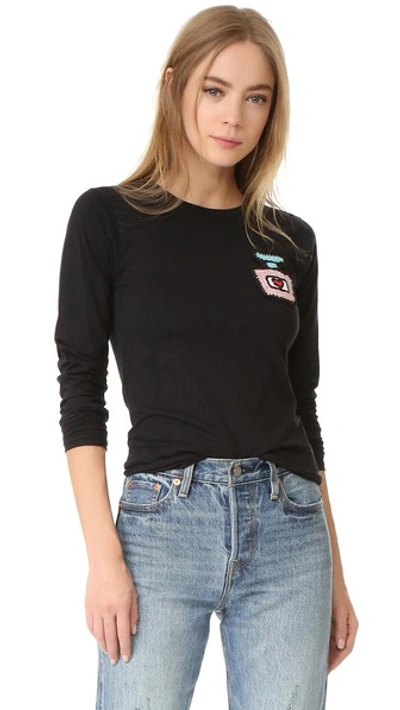 Michaela Buerger Long Sleeve T-shirt In Black