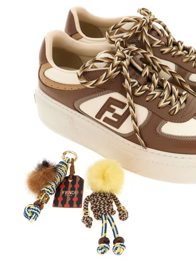 Fendi Sneakers Chunky Sole Contrast Panels