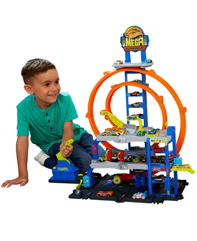 Hot Wheels Mega Loop Garage Playset In Multi