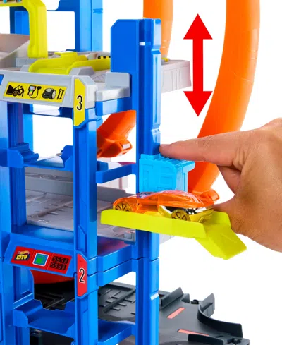 Hot Wheels Mega Loop Garage Playset In Multi
