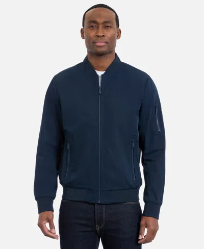 Calvin Klein Men's Memory Flight Bomber Jacket In Multi