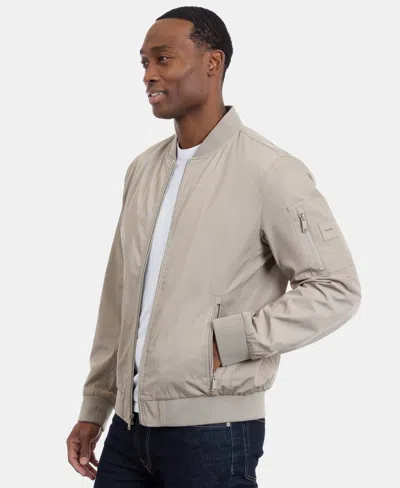 Calvin Klein Men's Memory Flight Bomber Jacket In Multi