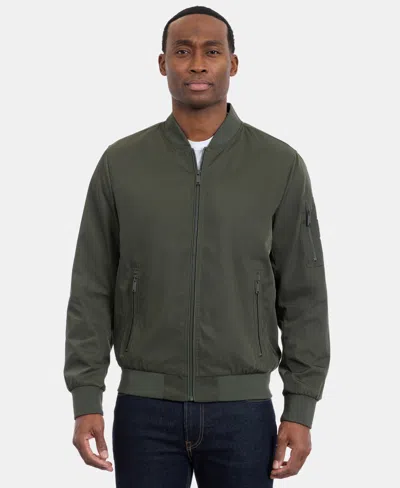 Calvin Klein Men's Memory Flight Bomber Jacket In Multi