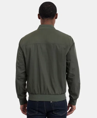 Calvin Klein Men's Memory Flight Bomber Jacket In Multi