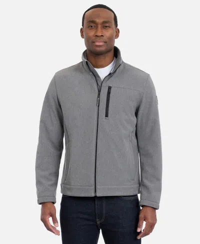 Calvin Klein Men's Regular Fit Stand Collar Jacket In Multi