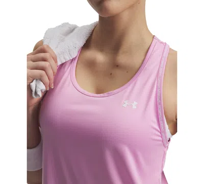 Under Armour Tech Knockout Tank Top In Pink