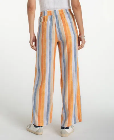 Liverpool Los Angeles Pull On Drawstring Pants In Metallic