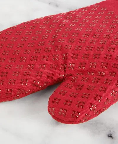 Kitchenaid Asteroid Oven Mitt Set, 2 Piece In Red