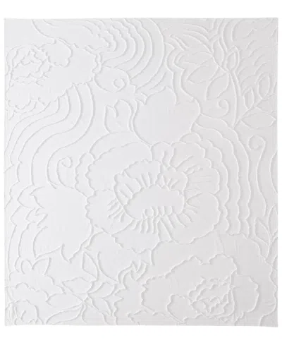 Elle Decor Chenille Classic Bedspread, Twin In White