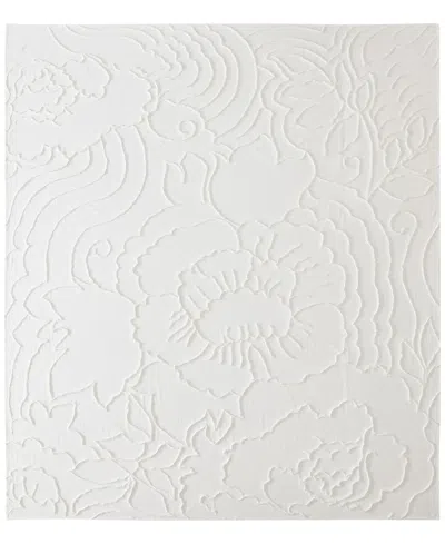 Elle Decor Chenille Classic Bedspread, Full In White