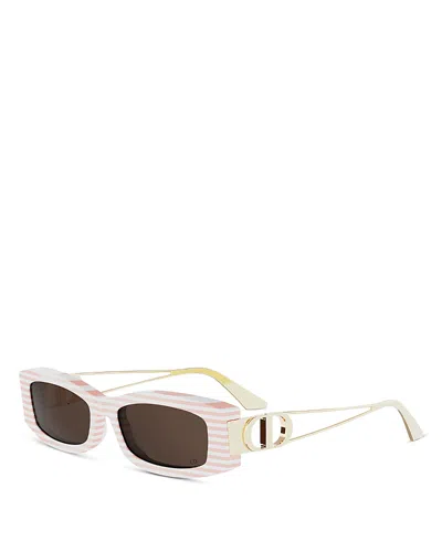 Dior Full Frame Sunglasses In Pink