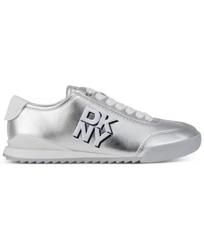 Dkny Eversley Sneaker In Silver