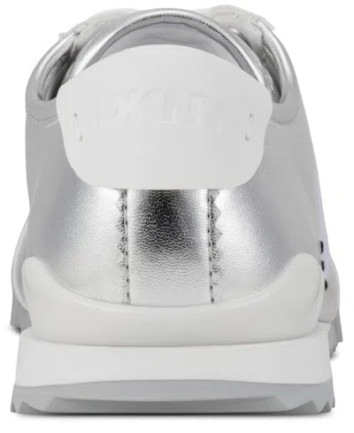 Dkny Eversley Sneaker In Silver