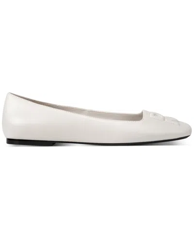 Dkny Darianne Ballet Flat In White