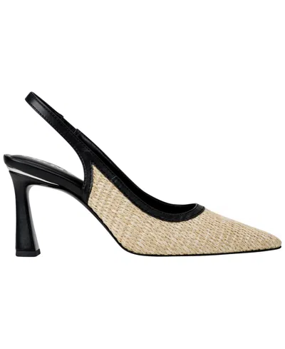 Dkny Woven Slingback Pumps In Multi