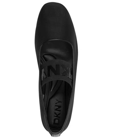 Dkny Dace Mesh Ballet Flat In Black