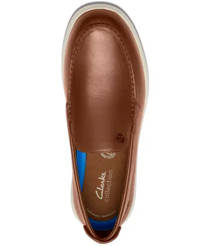 Clarks Flexway Step Slipon In Brown