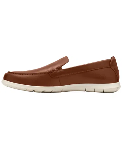 Clarks Flexway Step Slipon In Brown