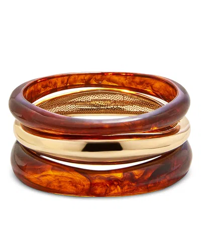 Baublebar Raven Set Of 3 Bangle Bracelets In Gold