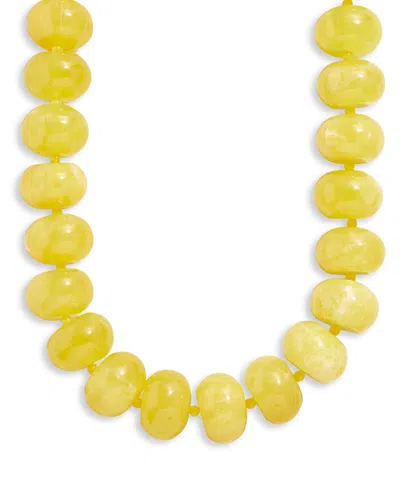 Baublebar Joan Semi-precious Necklace In Yellow