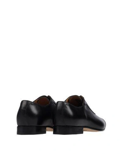 Shop Gucci Laced Shoes In Black