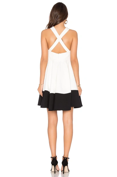 Shop Milly Riley Dress In Ivory
