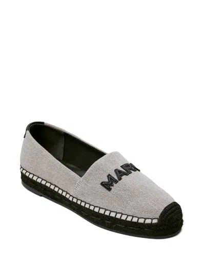 Marc Jacobs The Canvas Logo Espadrilles In Neutral