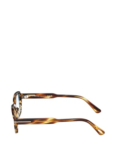 Tom Ford Square Frame Glasses In Multi