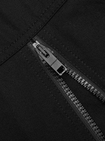 Givenchy Black Cargo Pants In Black