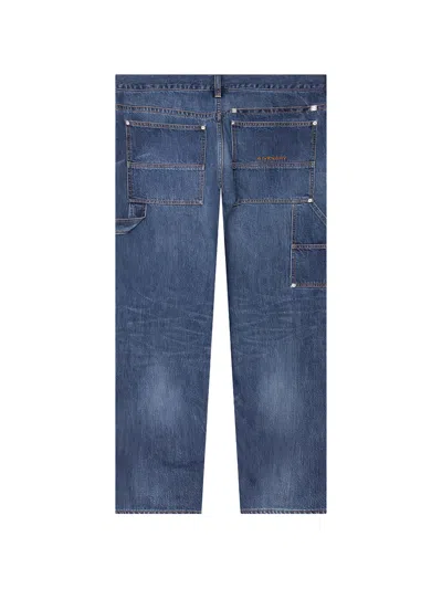 Givenchy Belt-loop Jeans In Blue