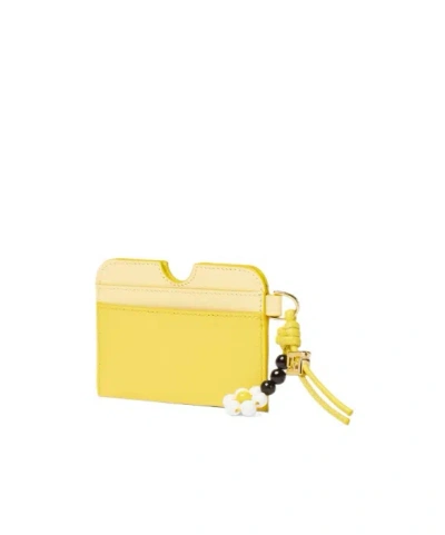 Fendi Mini Leather Wallet With Chic Design In Gold