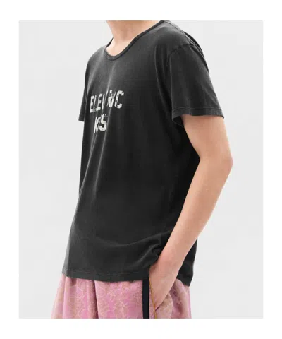 Ann Demeulemeester Idar Cropped Standard Fit T-shirt In Black