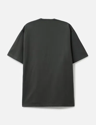 Junya Watanabe Patchwork Cotton Jersey T-shirt In Gray