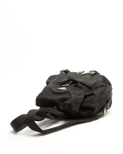 Prada Tessuto Backpack In Black