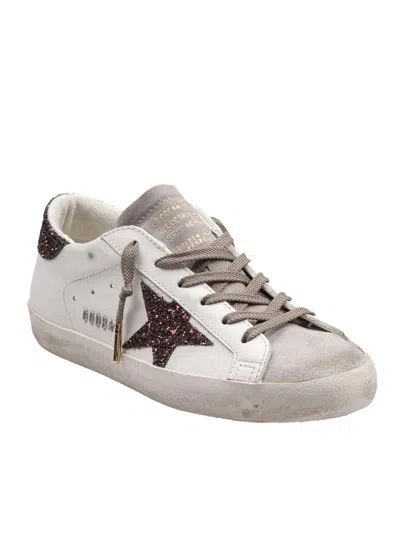 Golden Goose Deluxe Brand Women Super Star Leather Sneakers In Neutral