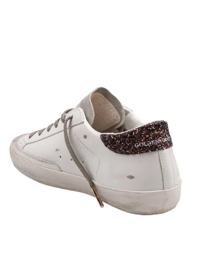 Golden Goose Deluxe Brand Women Super Star Leather Sneakers In Neutral