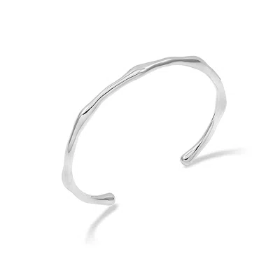 Dower & Hall Waterfall Torque Bangle In Metallic