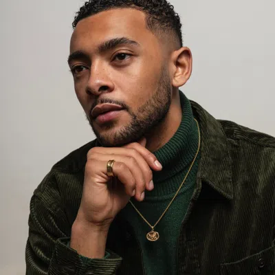 Dower & Hall Solid Gold Men's Wide Waterfall Ring In Gold