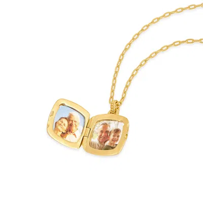 Dower & Hall Sapphire Stellar Locket In Silver