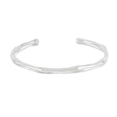 Dower & Hall Men's Waterfall Bangle In Pattern