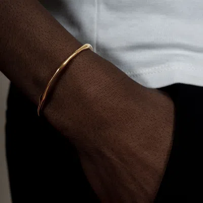 Dower & Hall Men's Waterfall Bangle In Pattern