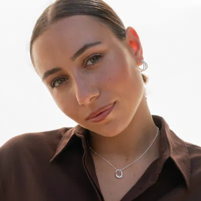 Dower & Hall Small Triple Row Waterfall Hoops In Pattern