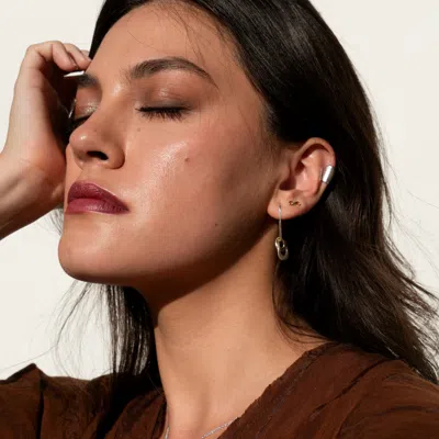 Dower & Hall Entwined Infinity Studs In Pattern