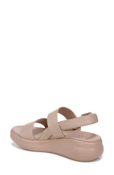 Naturalizer Coast Slingback Platform Sandal In Neutral